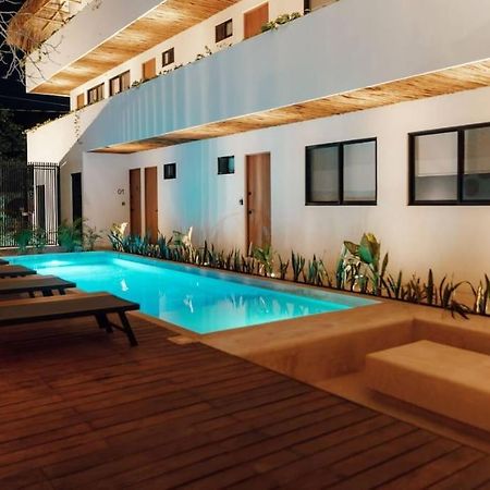 Cozy Apartment With Pool In Bacalar Center Eksteriør bilde