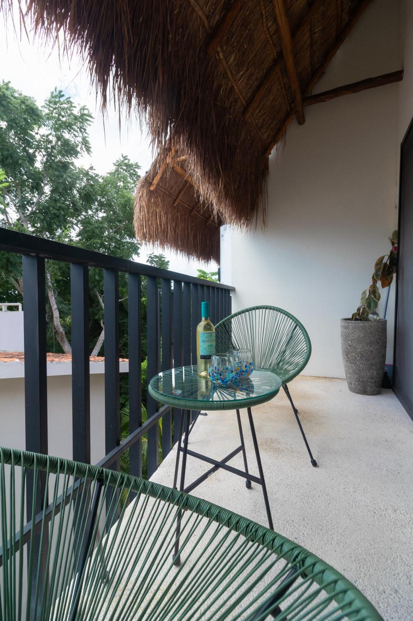 Cozy Apartment With Pool In Bacalar Center Eksteriør bilde